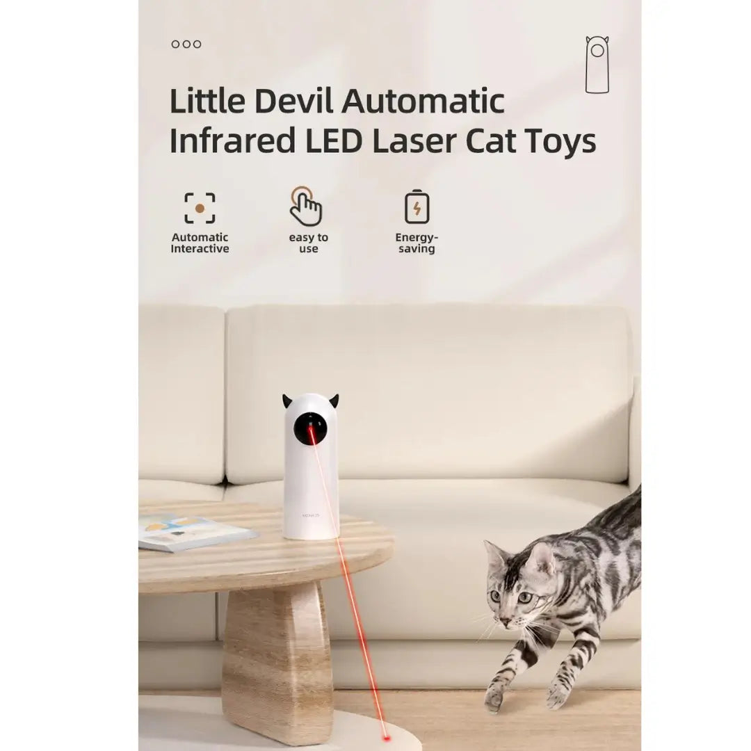 Whisker Play: The Automatic Laser Cat Companion
