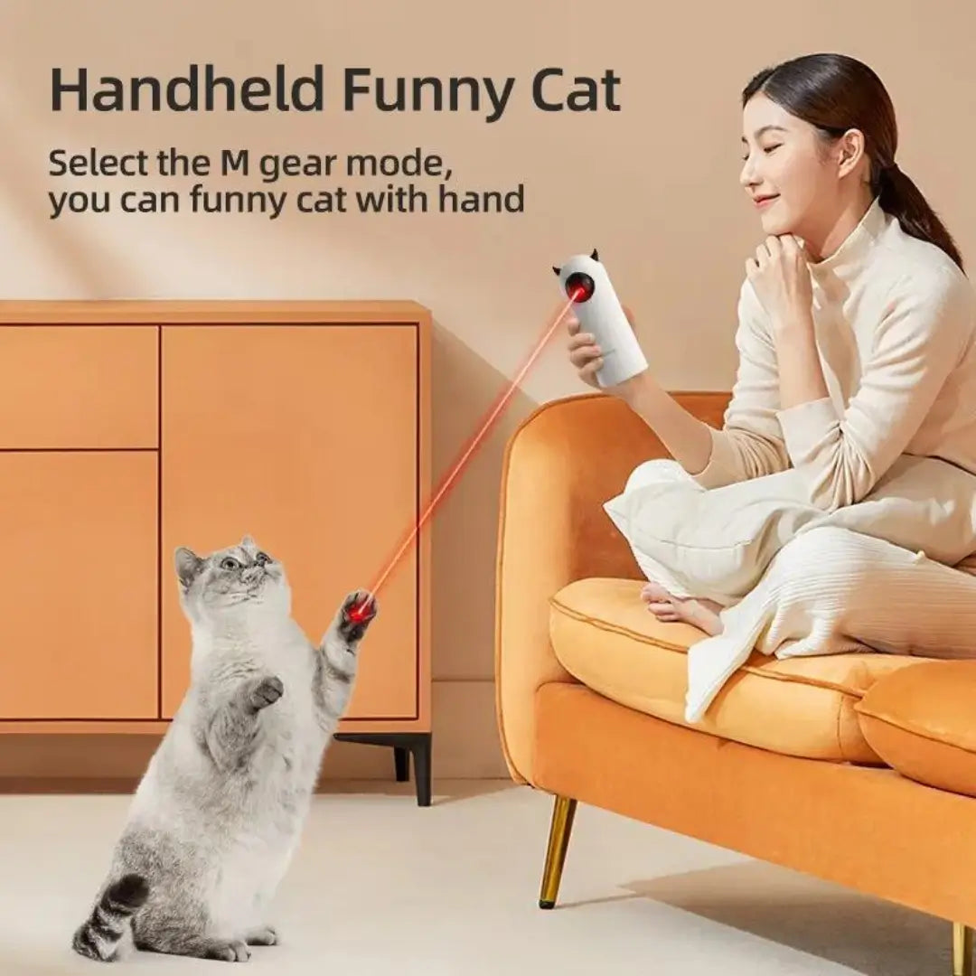 Whisker Play: The Automatic Laser Cat Companion