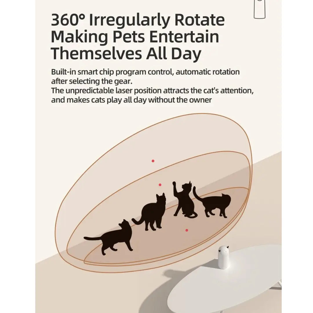 Whisker Play: The Automatic Laser Cat Companion