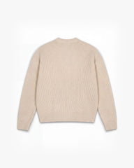 V-LOGO KNITWEAR BEIGE