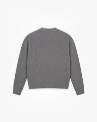 V-LOGO KNITWEAR DARK GREY