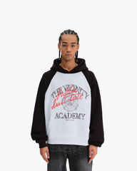 BICOLOR PUBLIC INSTITUTE HOODIE BLACK/WHITE