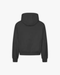 INSIDE OUT ZIP HOODIE ASH GREY (OLD SIZING)