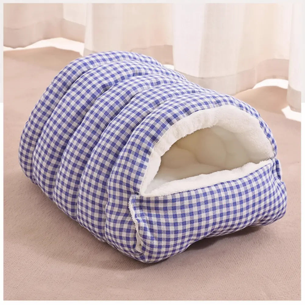 Cozy Cave Pet Bed for Security & Warmth