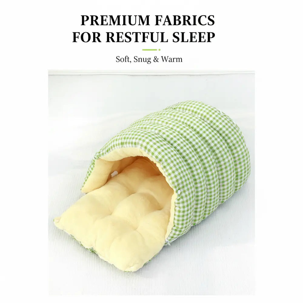 Cozy Cave Pet Bed for Security & Warmth