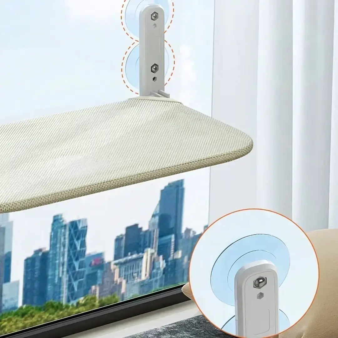 Secure & Stylish Cat Window Perch Hammock