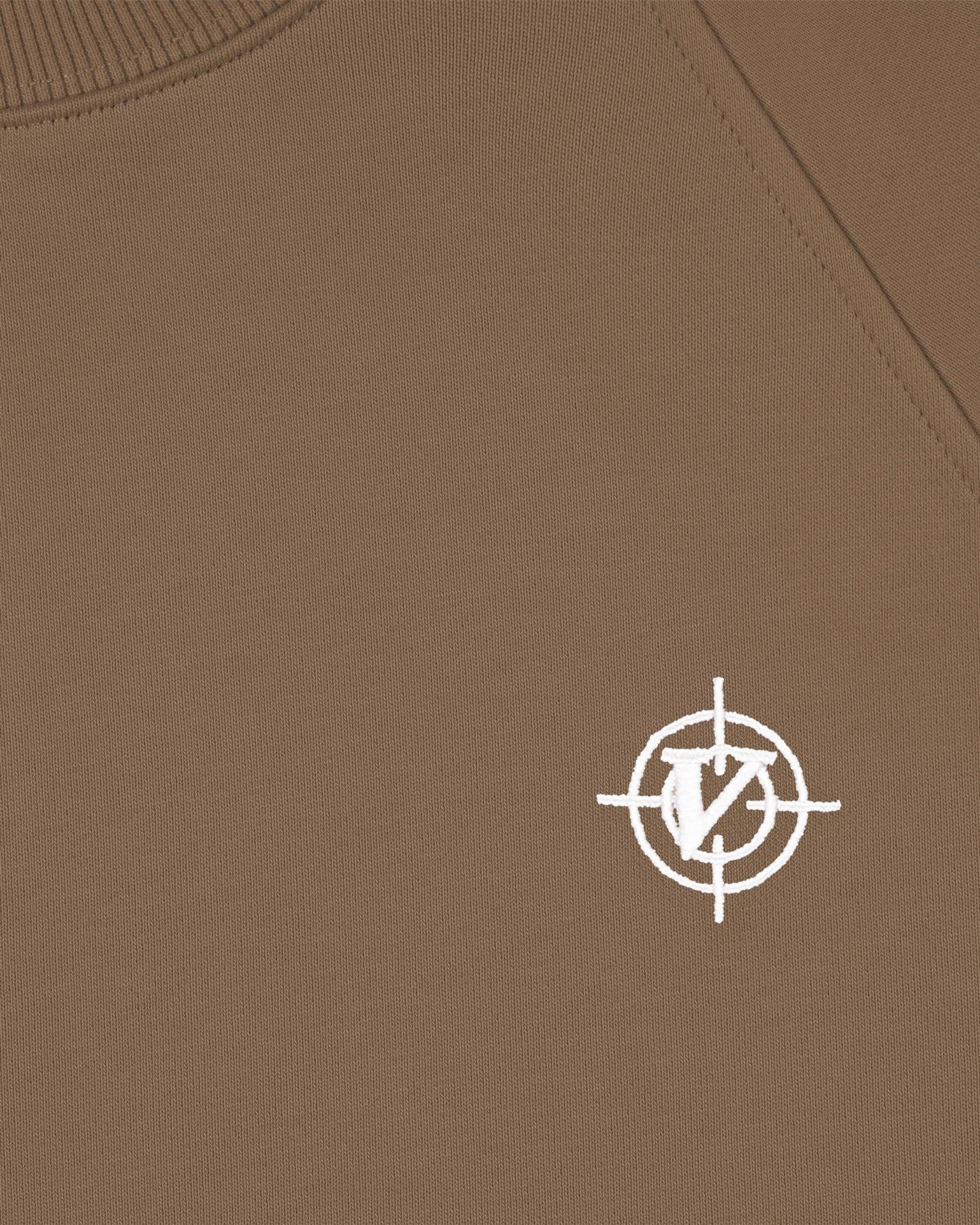 INSIDE OUT HOODIE CHOCOLATE BROWN