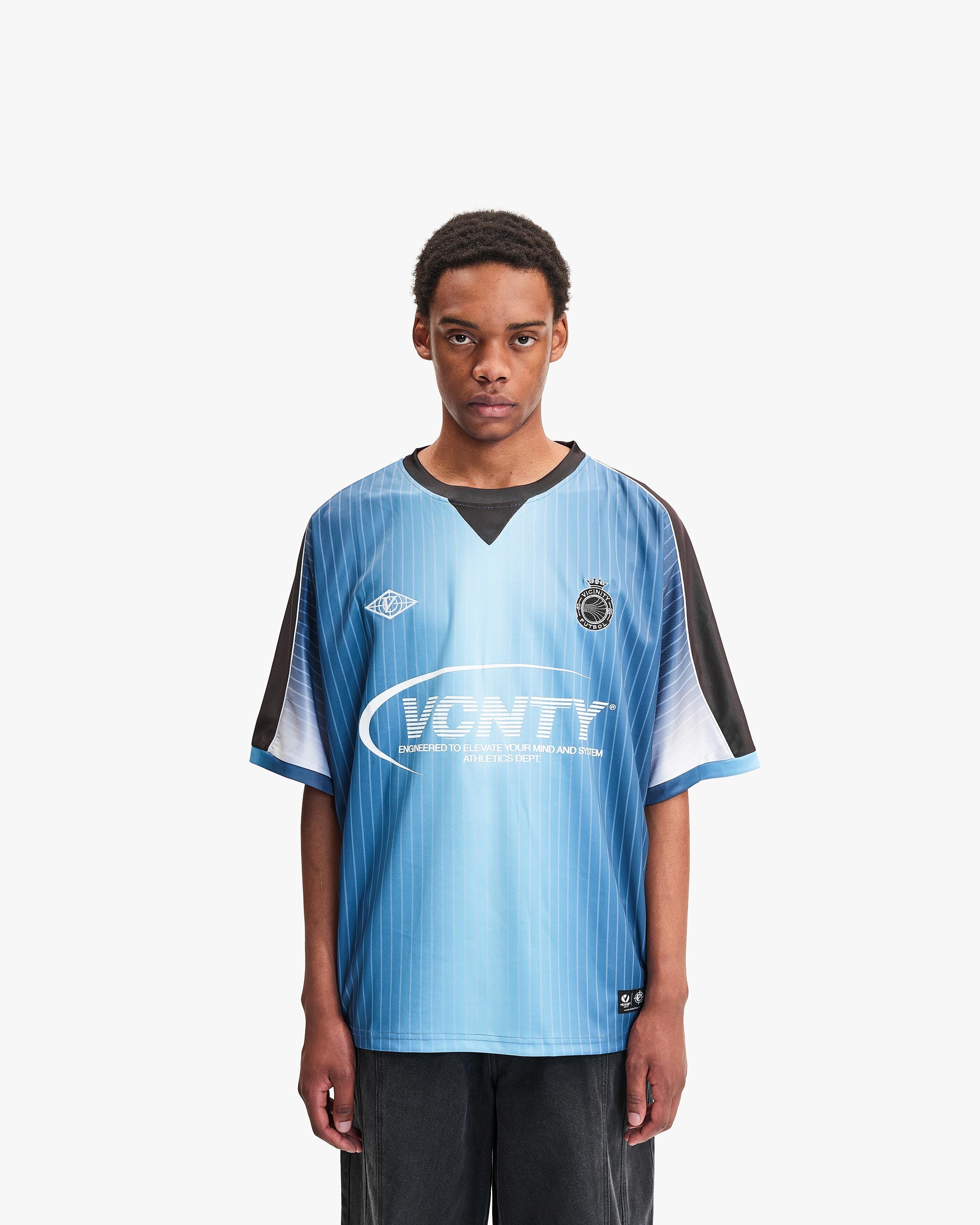 GRADIENT JERSEY AQUA