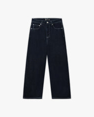 VOLUME DENIM RAW BLUE