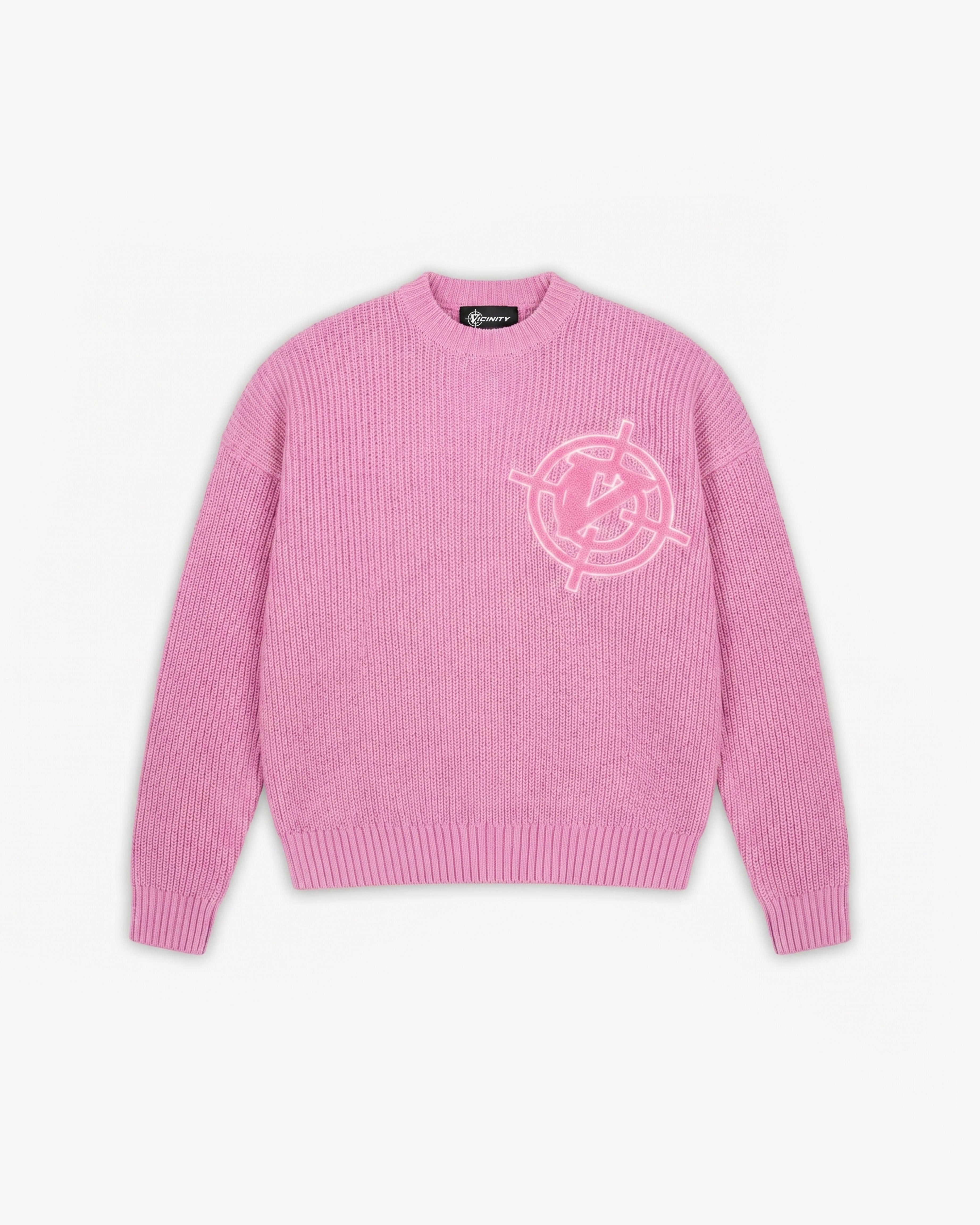 V-LOGO KNITWEAR WILD ROSE