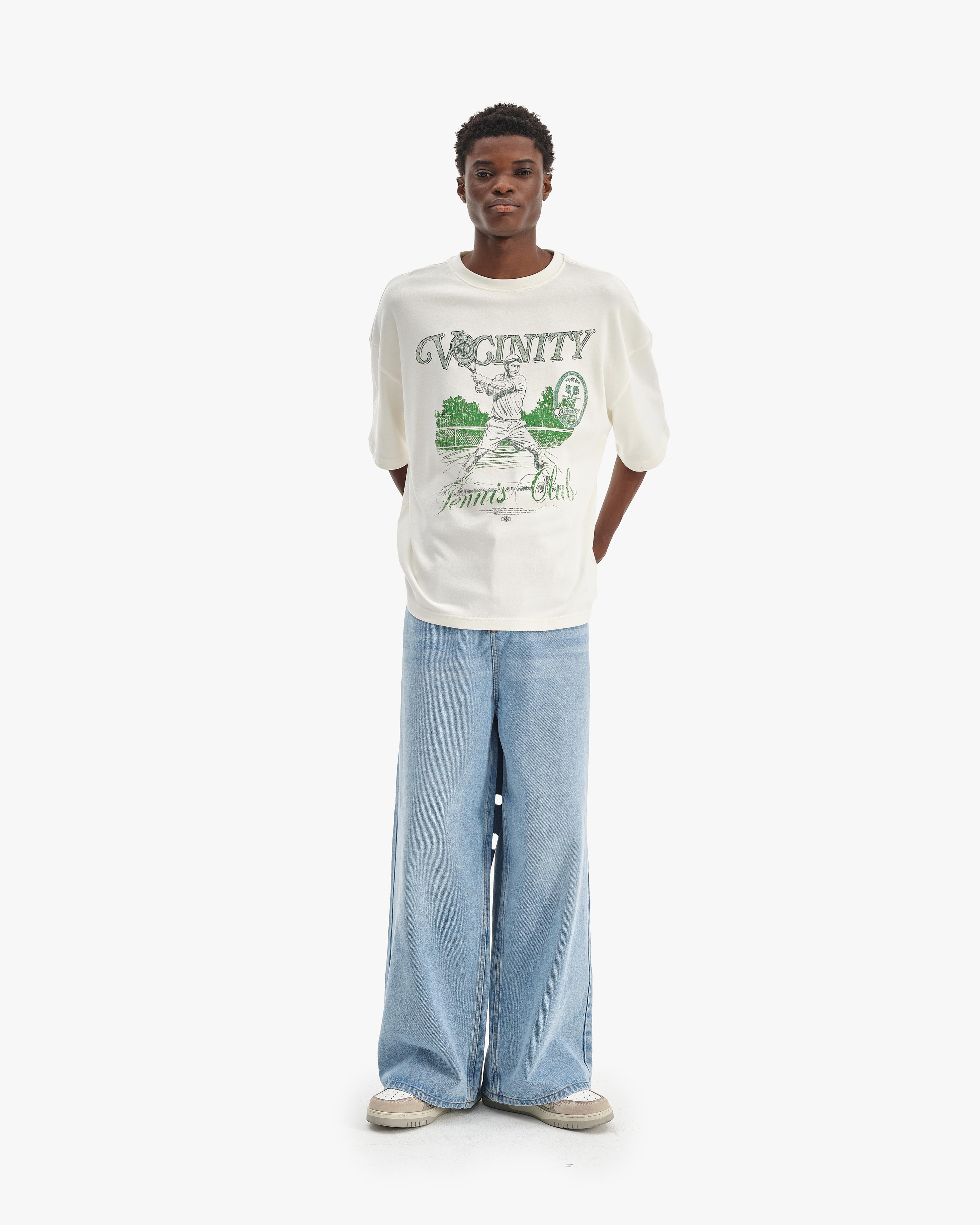 COURT TEE CREAM
