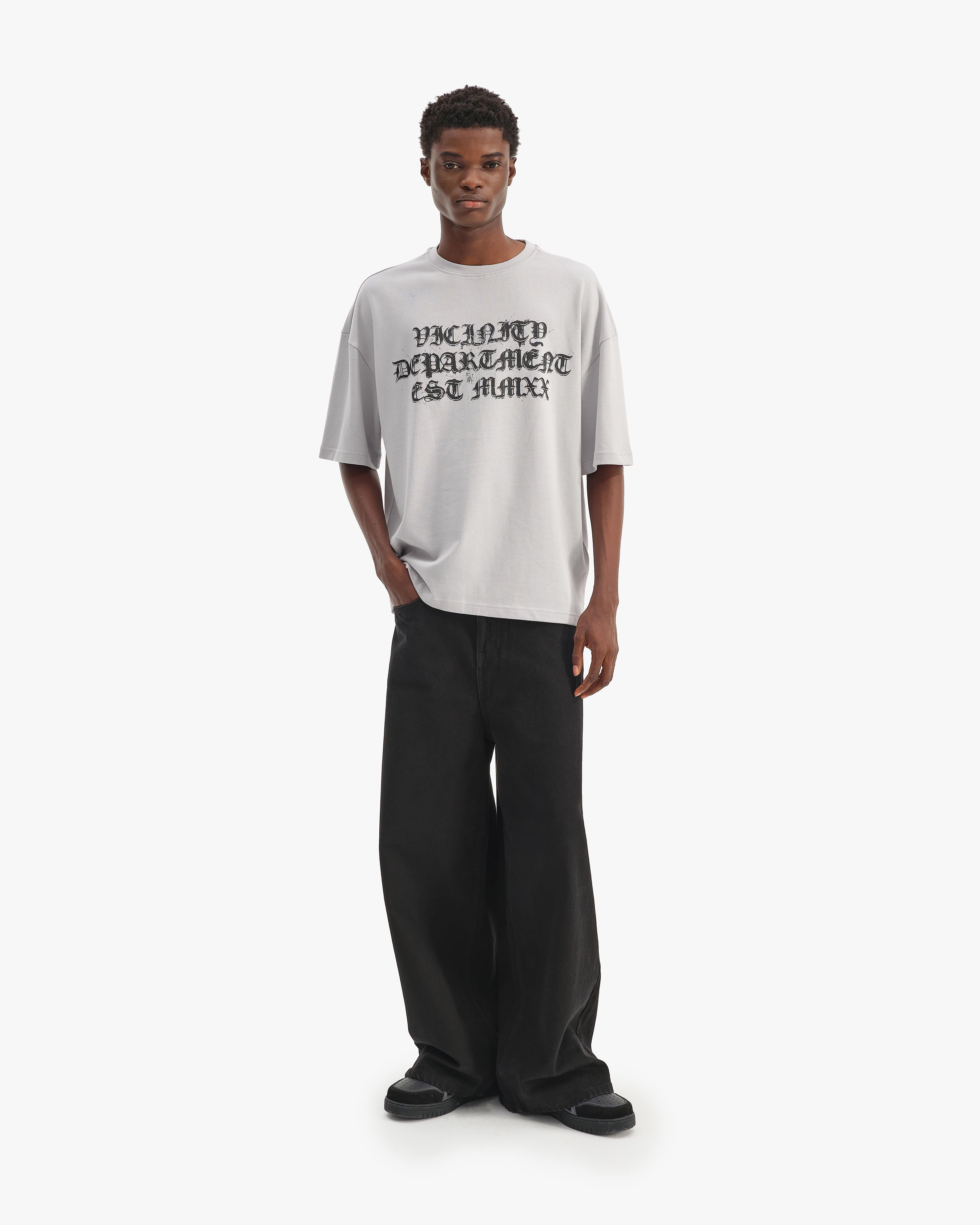 GOTH DEPT TEE GREY