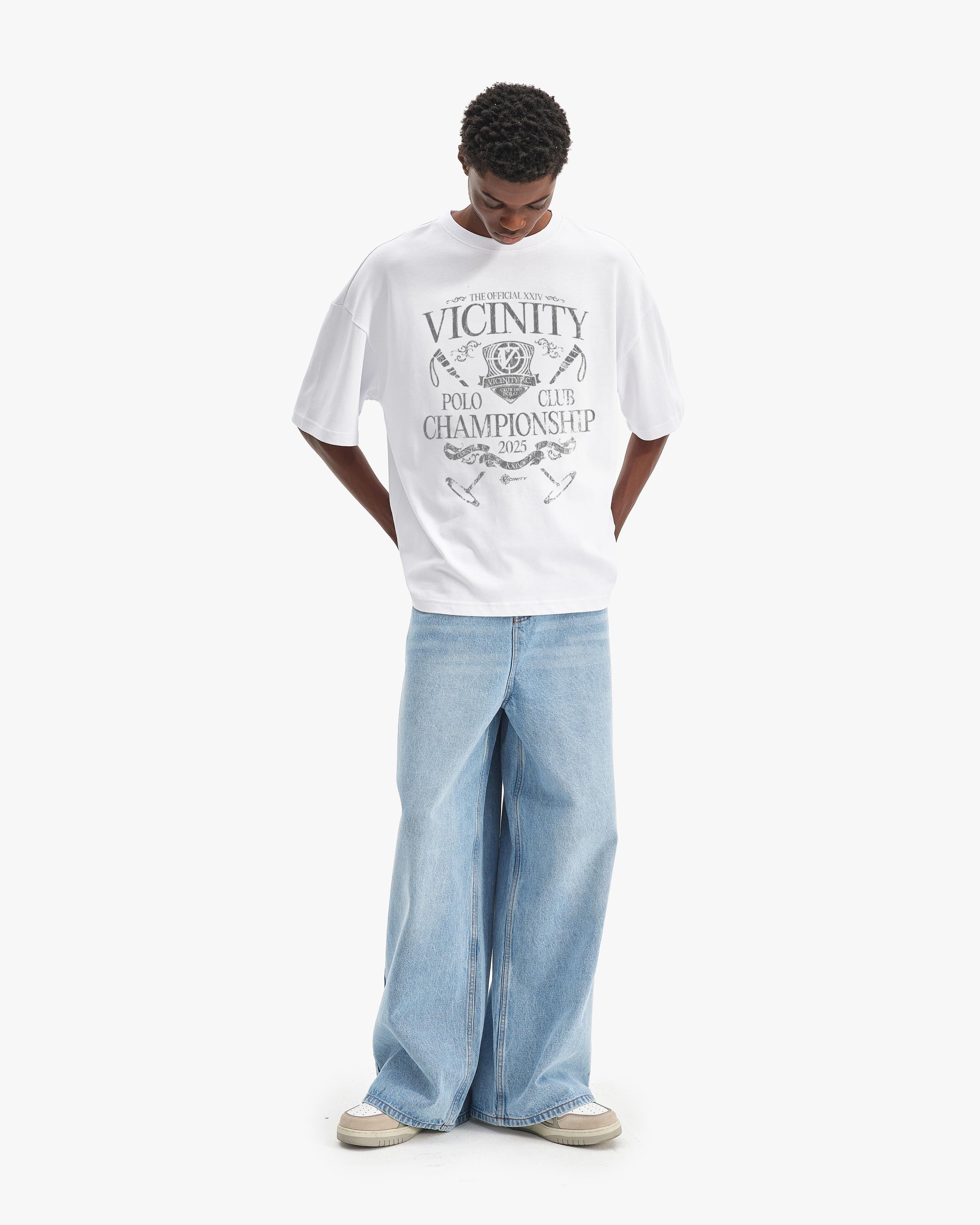 POLO CLUB TEE WHITE