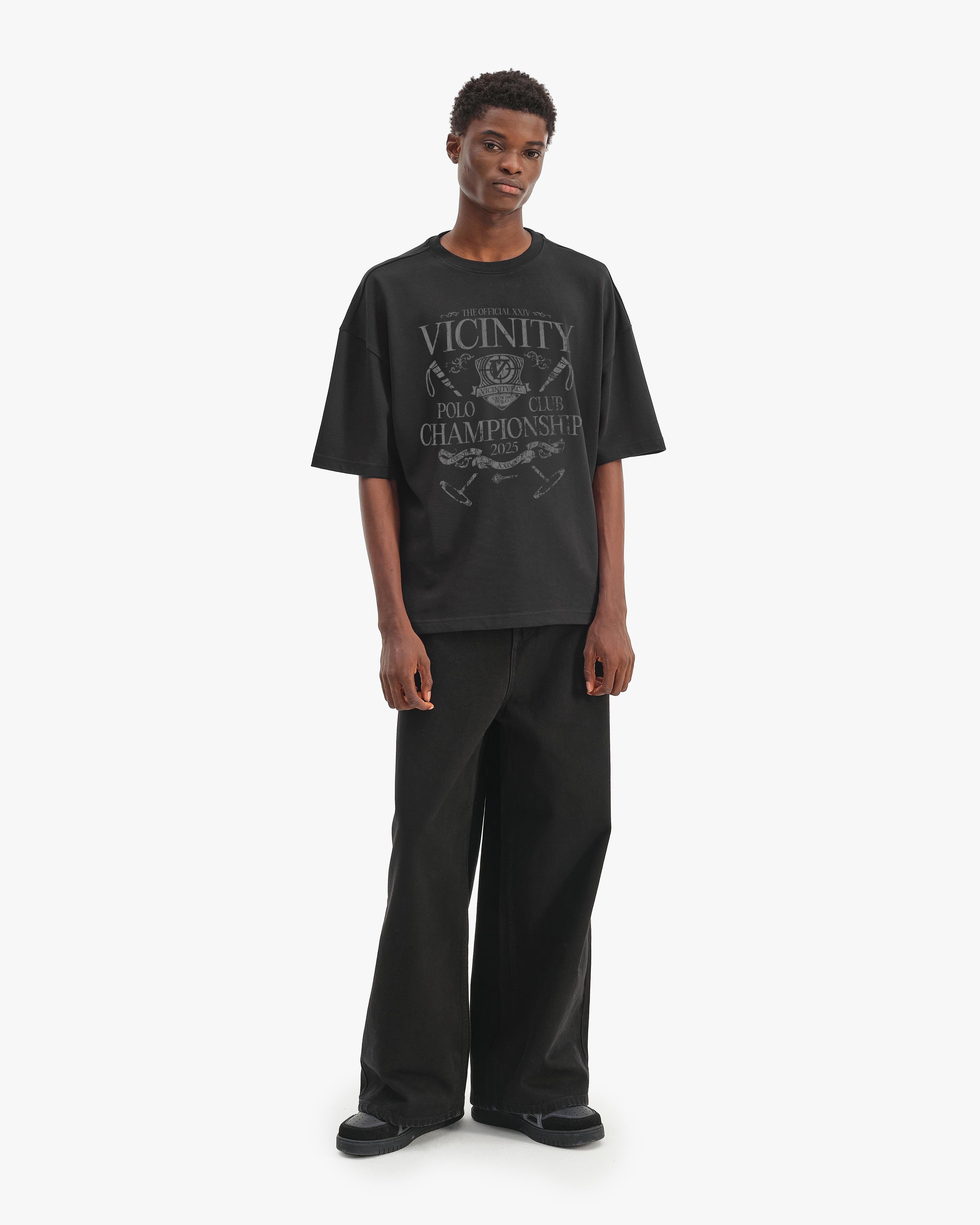POLO CLUB TEE BLACK