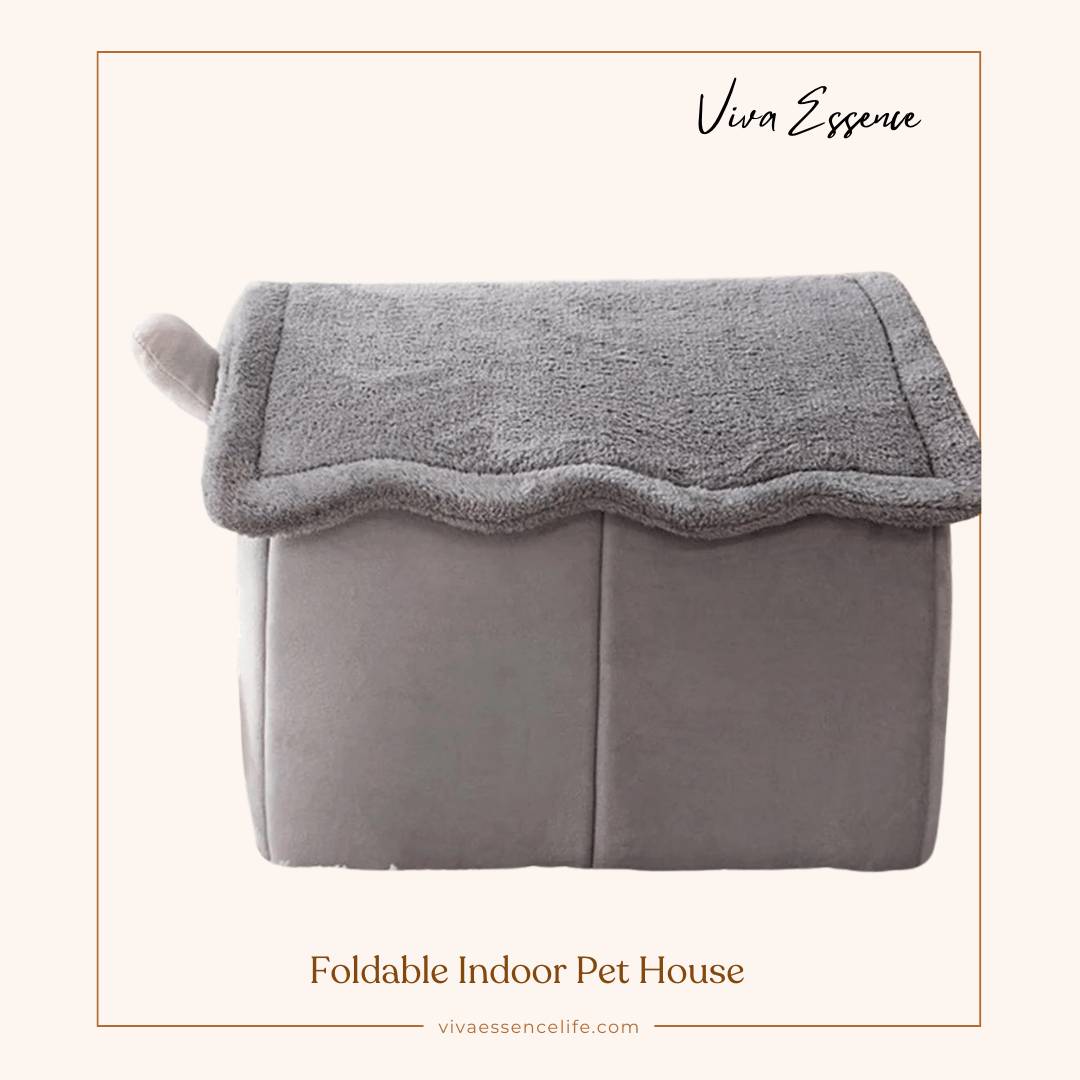 The Cozy Pop-Up Pet House & Cat Cave