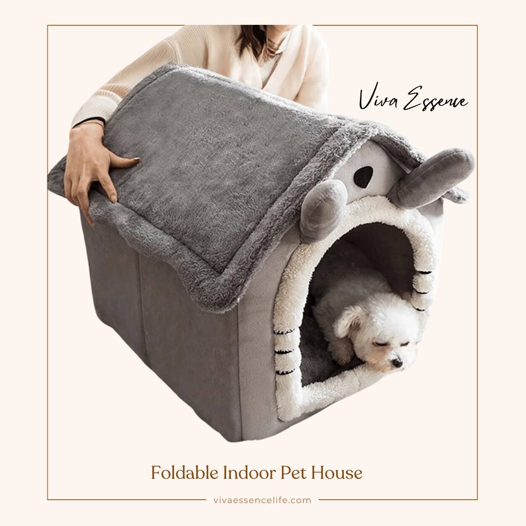 The Cozy Pop-Up Pet House & Cat Cave