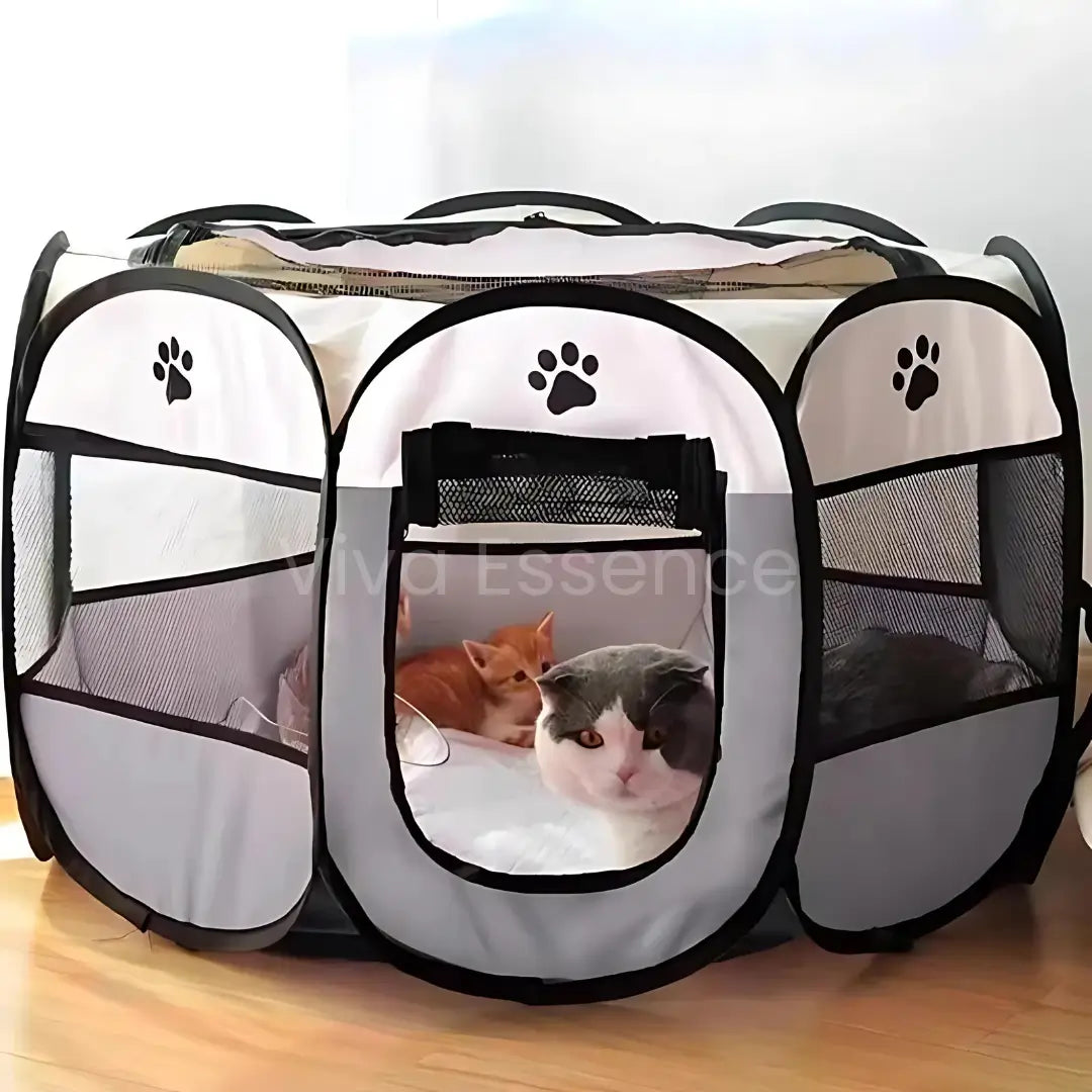 Pop-Up Pet Haven: Your Instant Travel Playpen