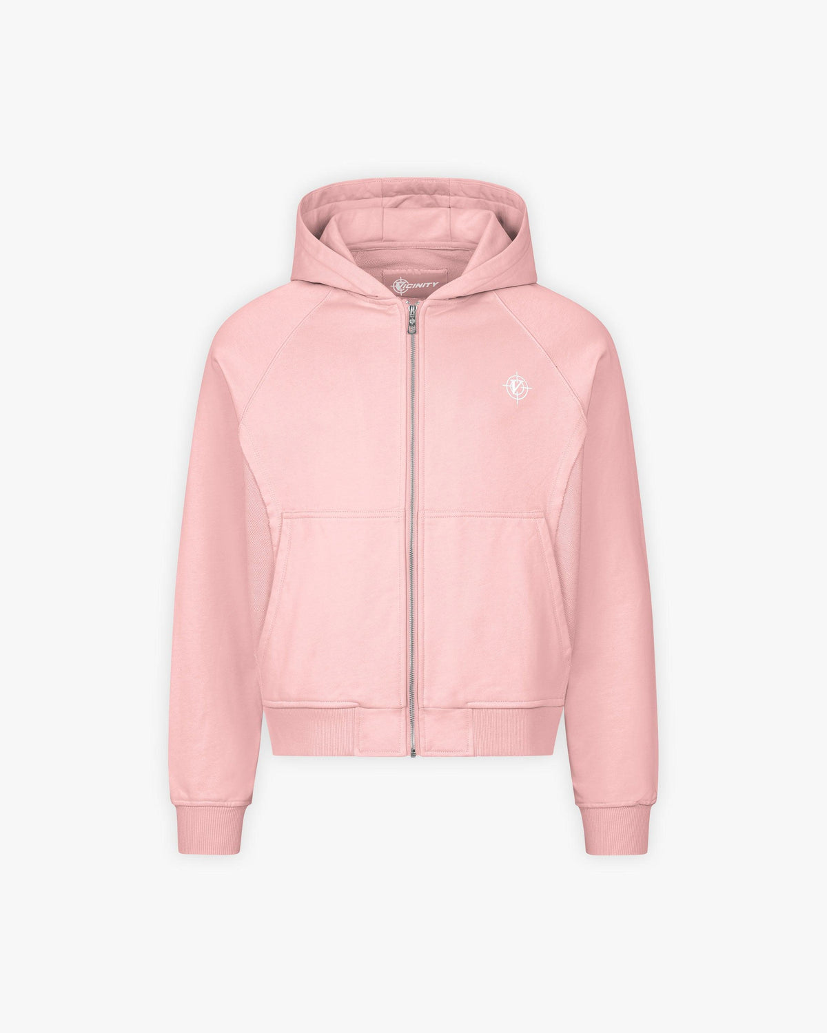 INSIDE OUT ZIP HOODIE PINK (OLD SIZING)
