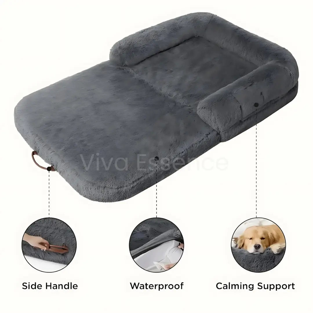 The Cloud Bed: Human-Sized Bed for You and Your Dog