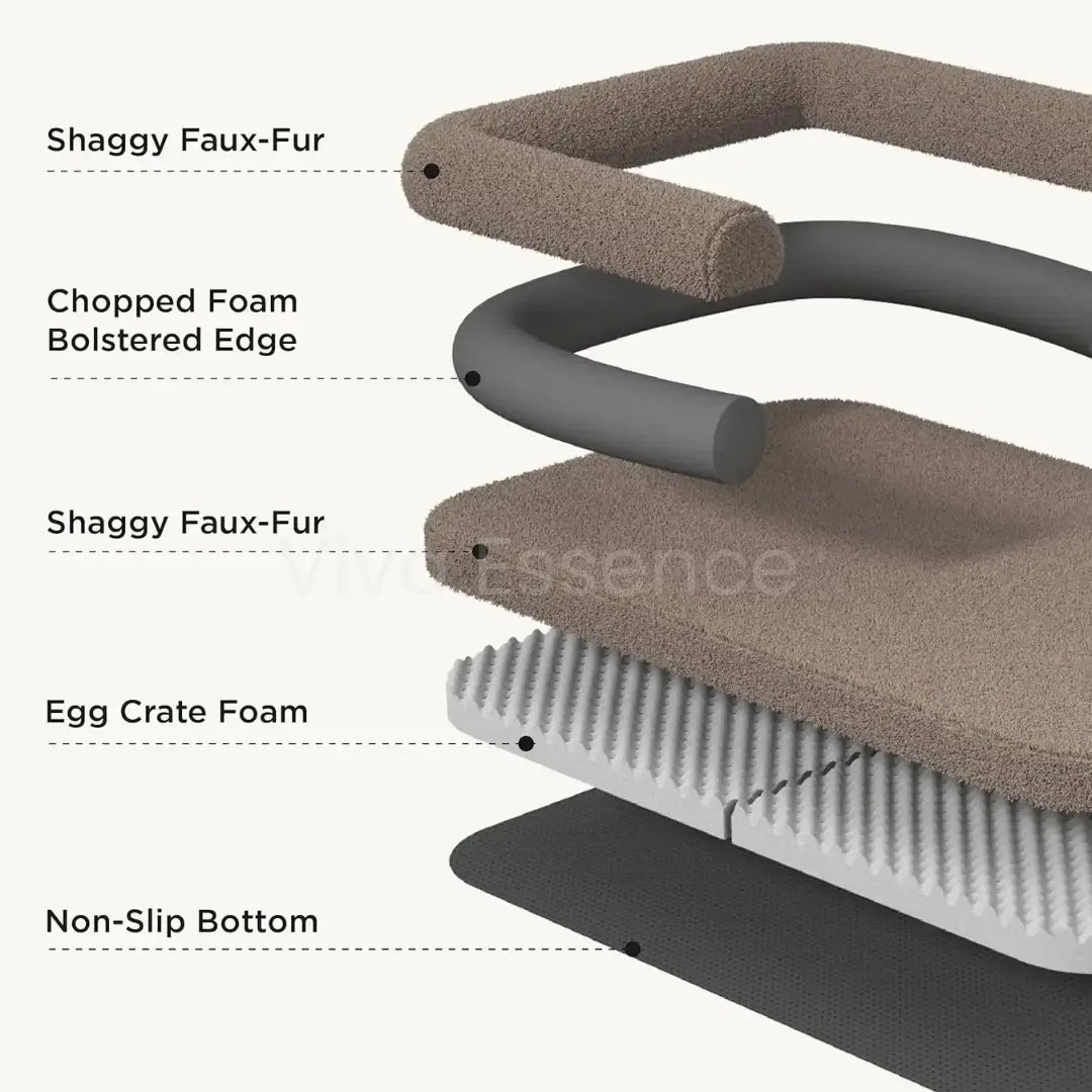 The Cloud Bed: Human-Sized Bed for You and Your Dog