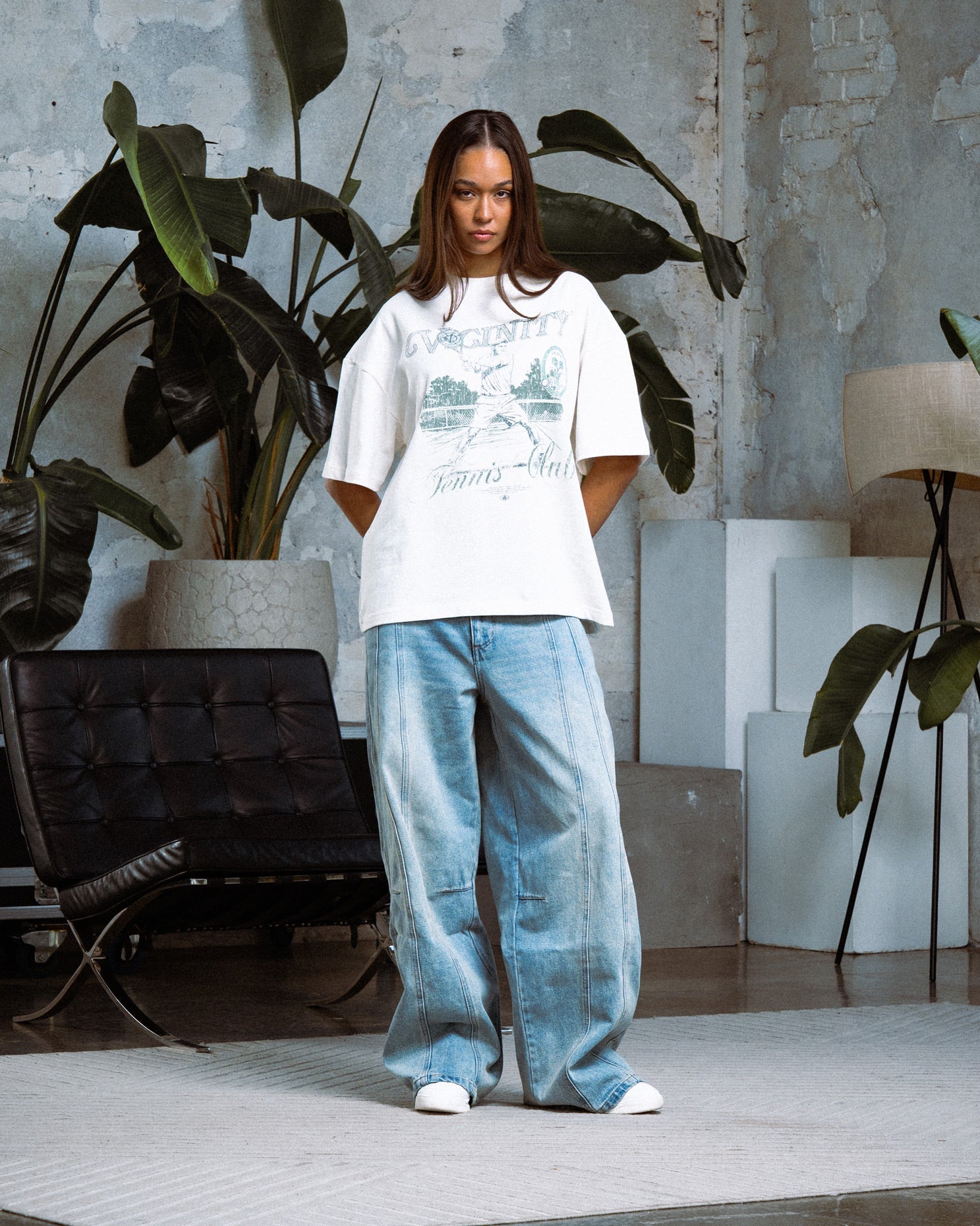 COURT TEE CREAM