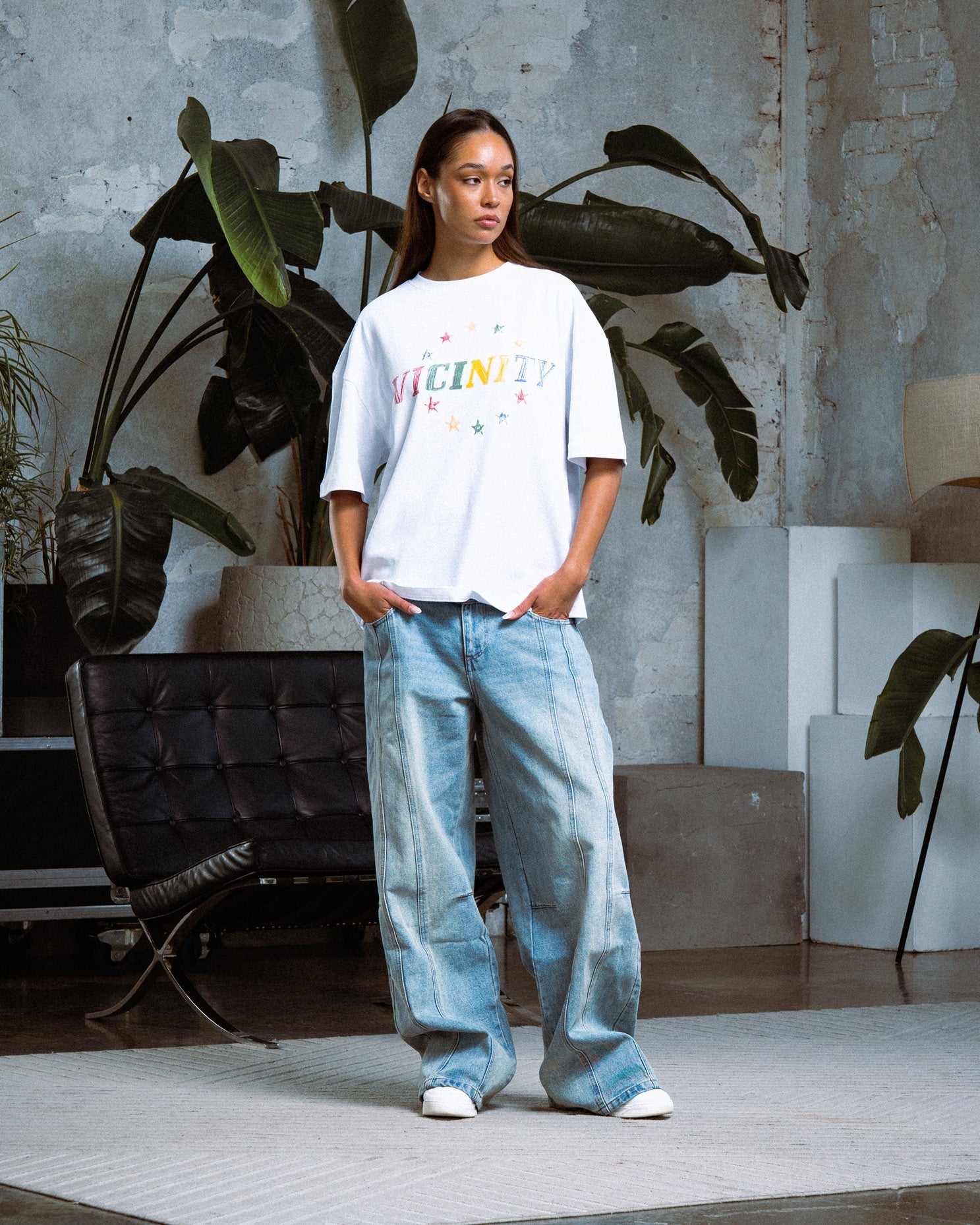 CRAYON TEE WHITE