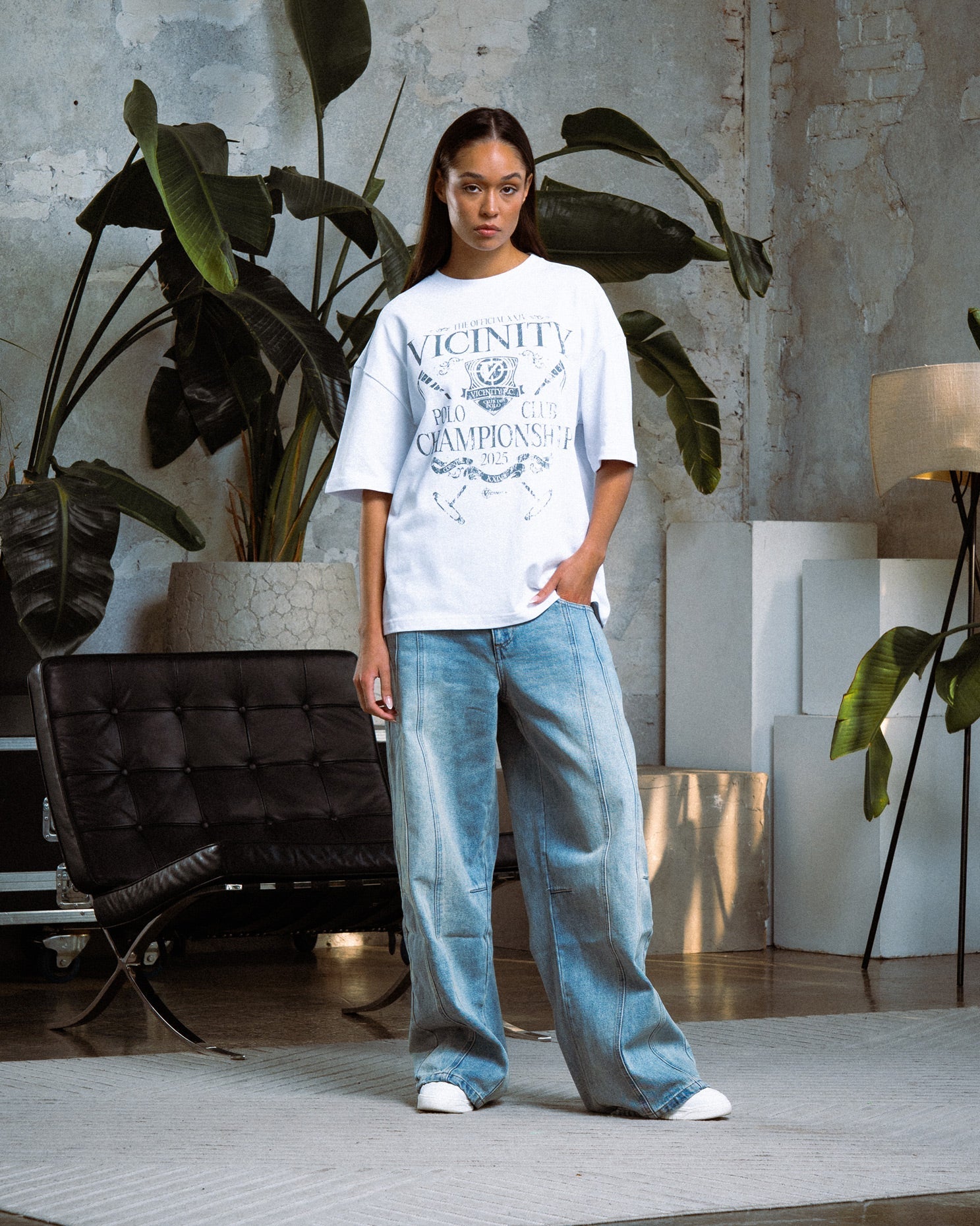 POLO CLUB TEE WHITE