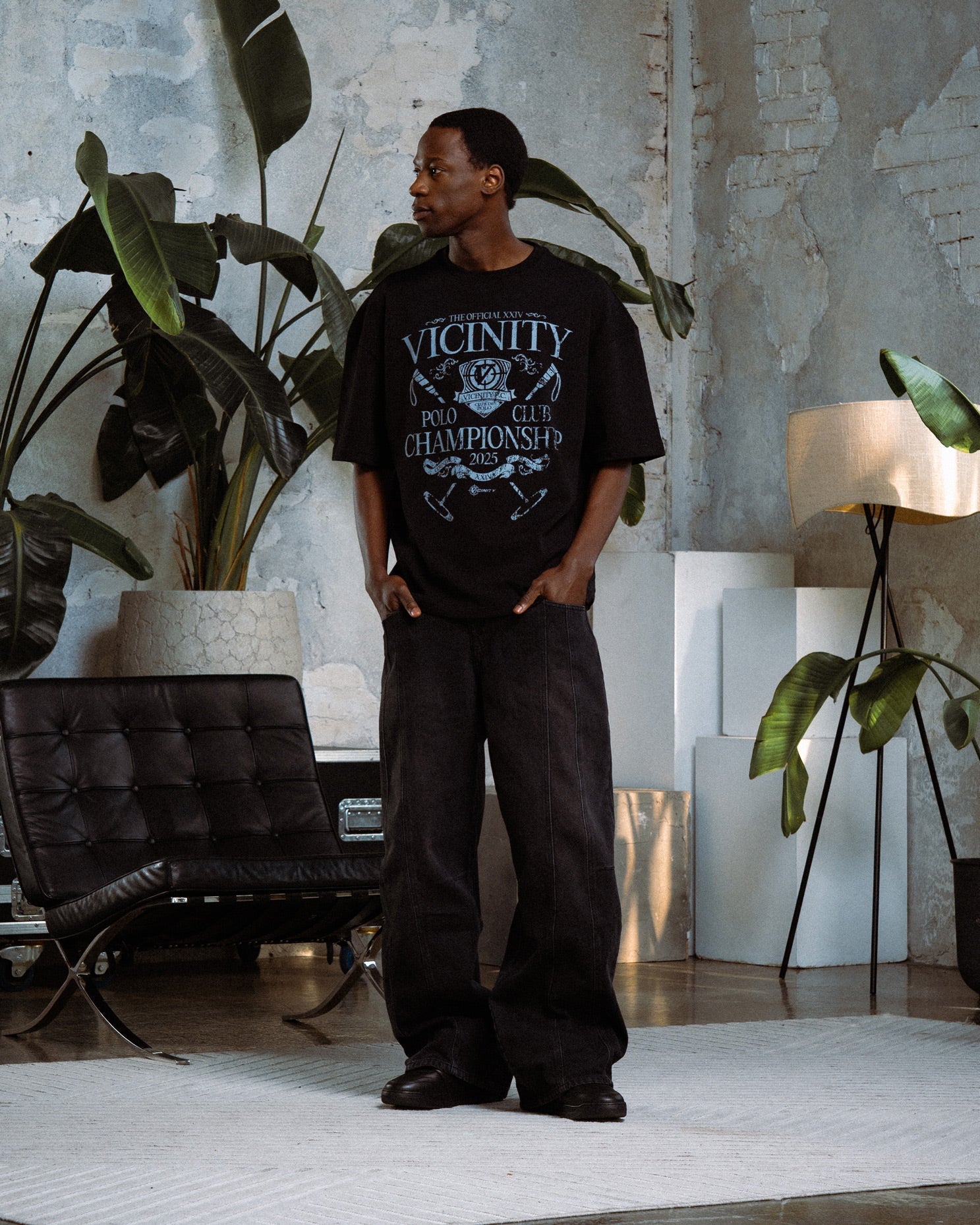 POLO CLUB TEE BLACK