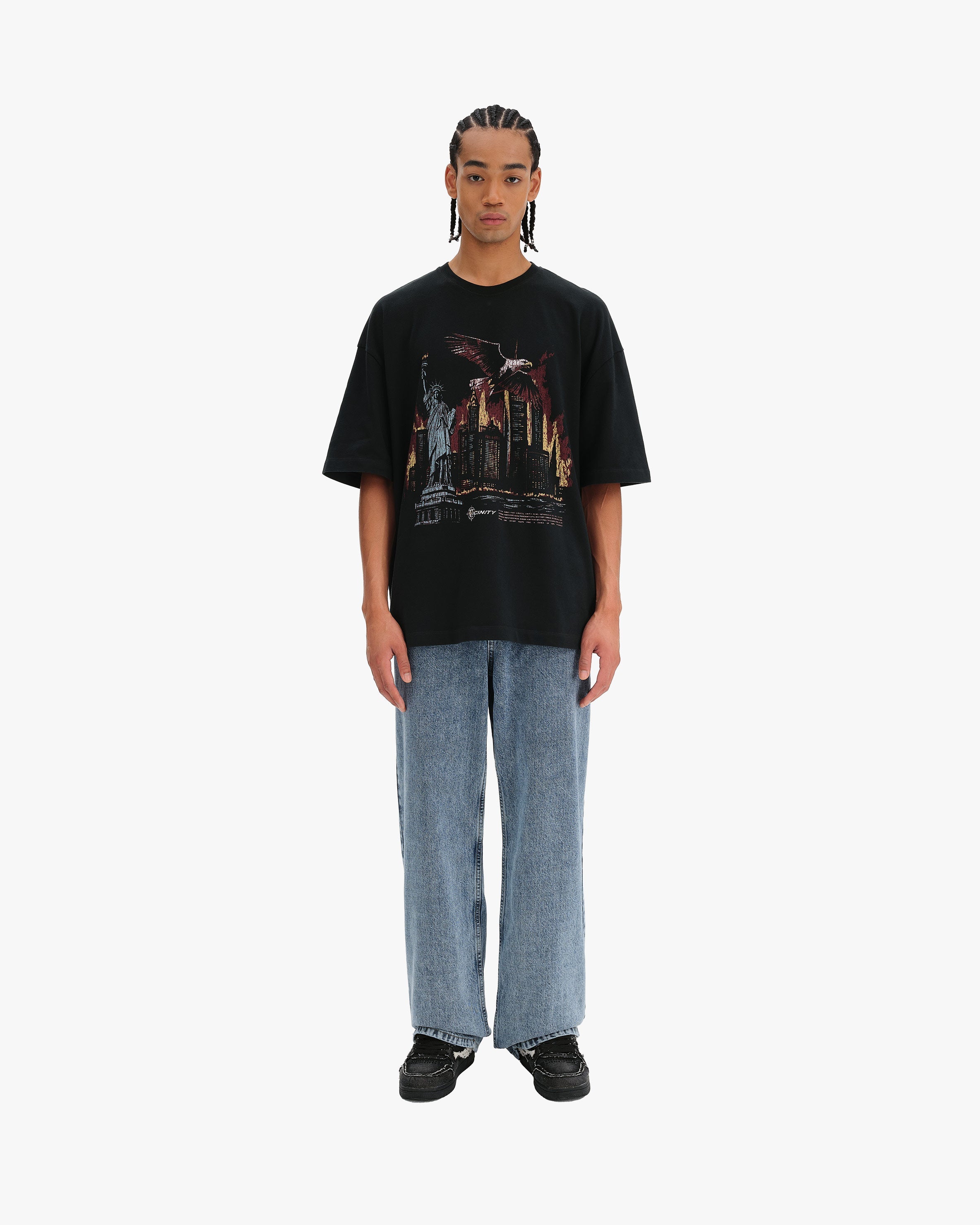 LIBERTY BURNS TEE VINTAGE WASH