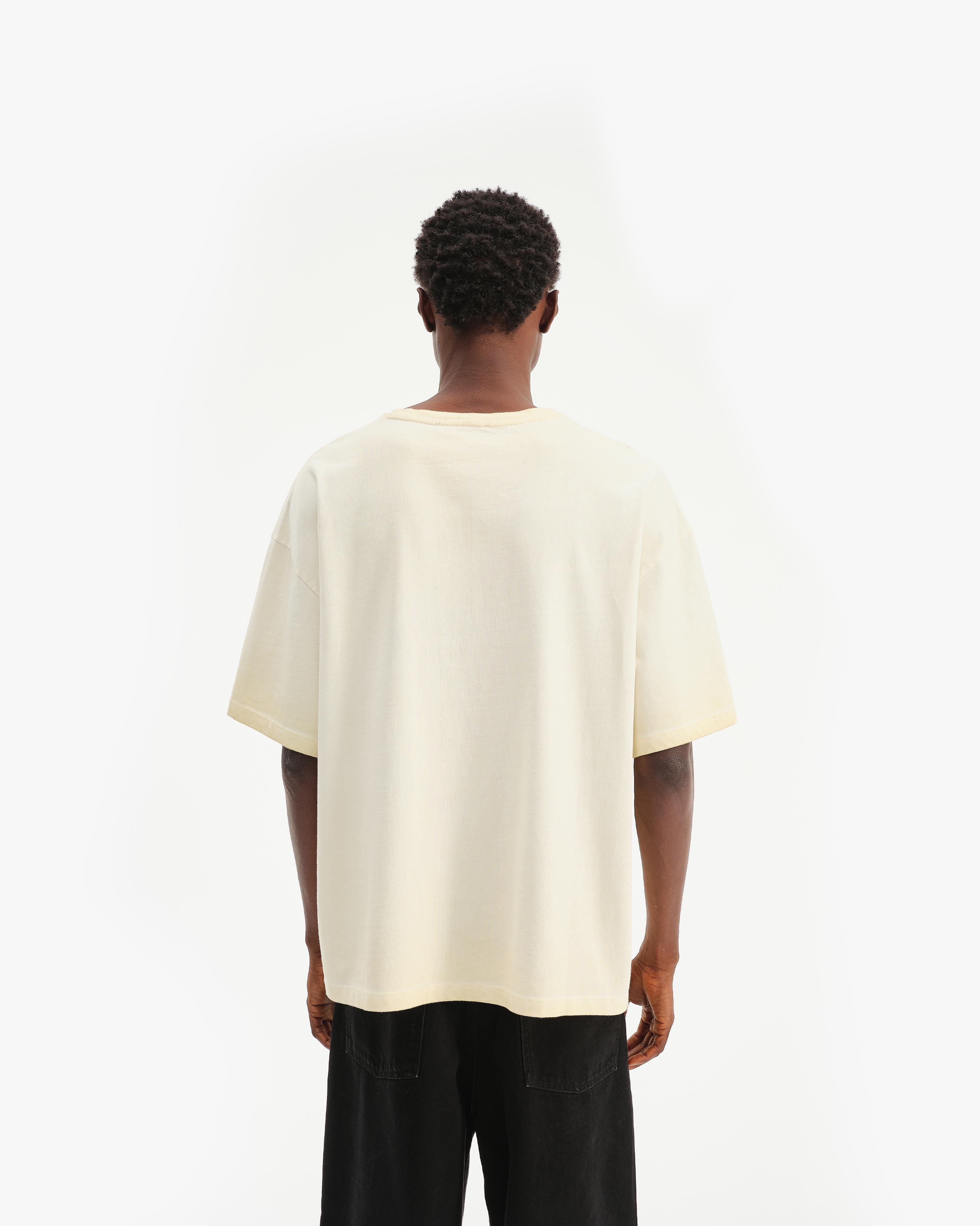 EMBLEM TEE CREAM