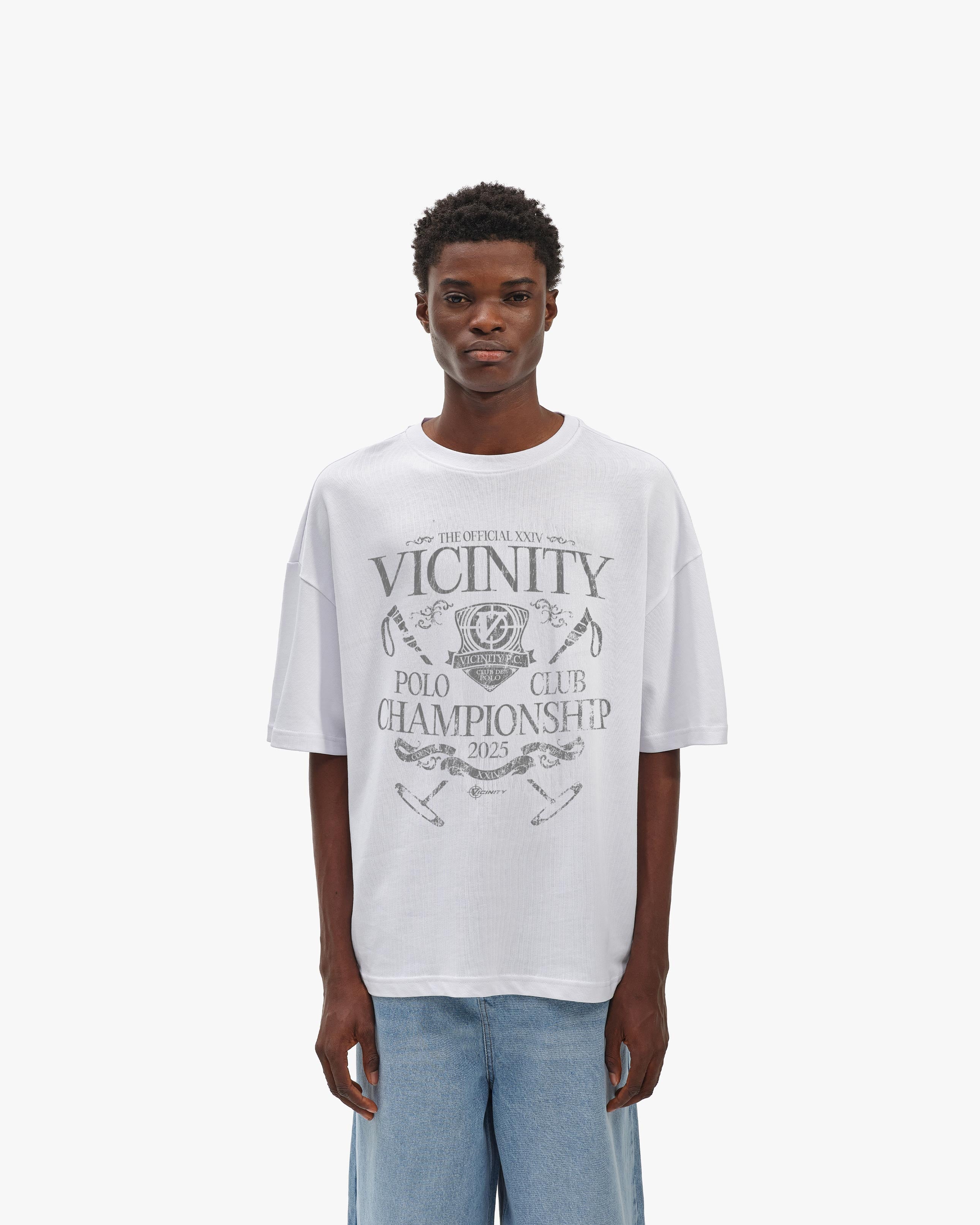 POLO CLUB TEE WHITE