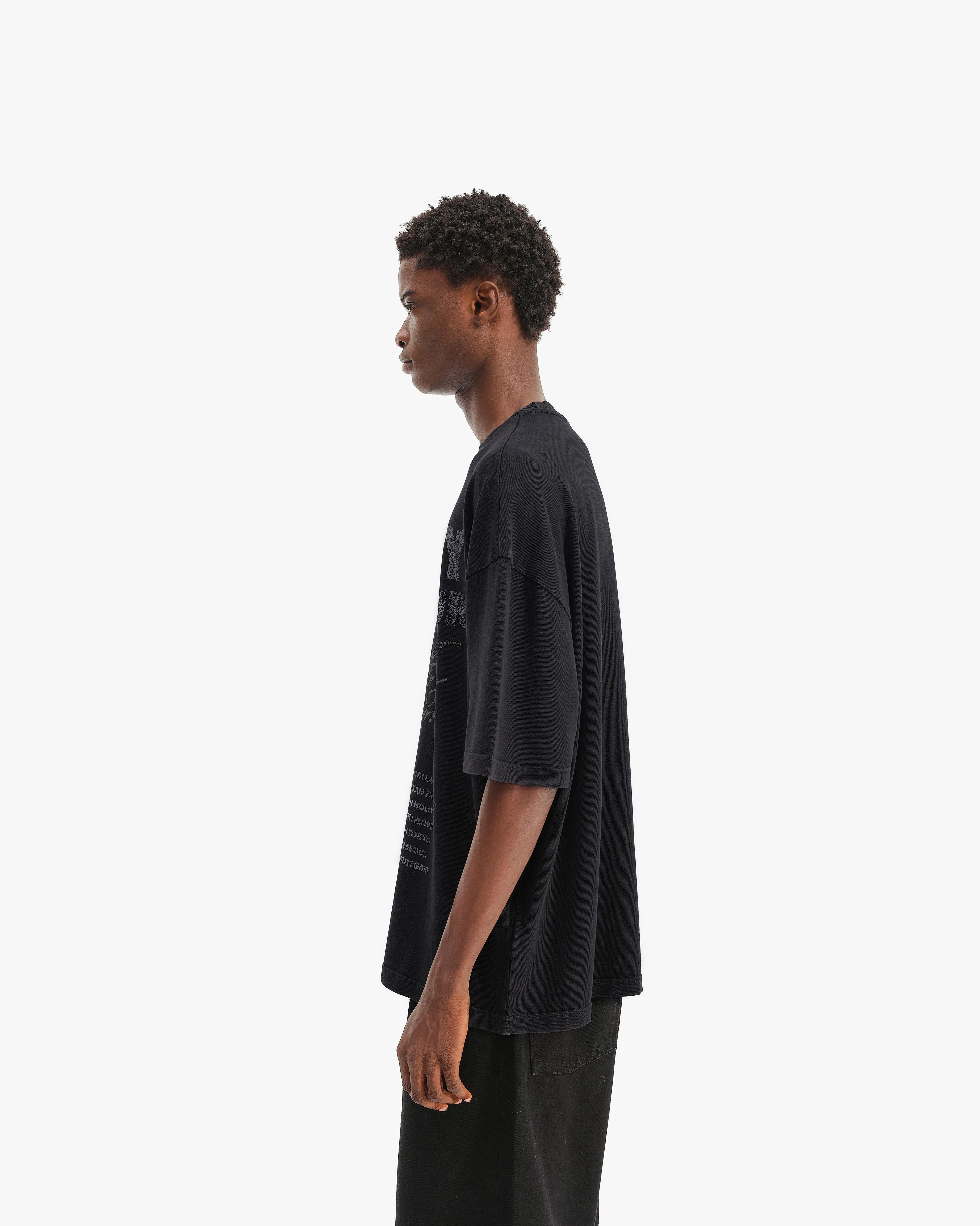 WORLD TOUR TEE VINTAGE BLACK