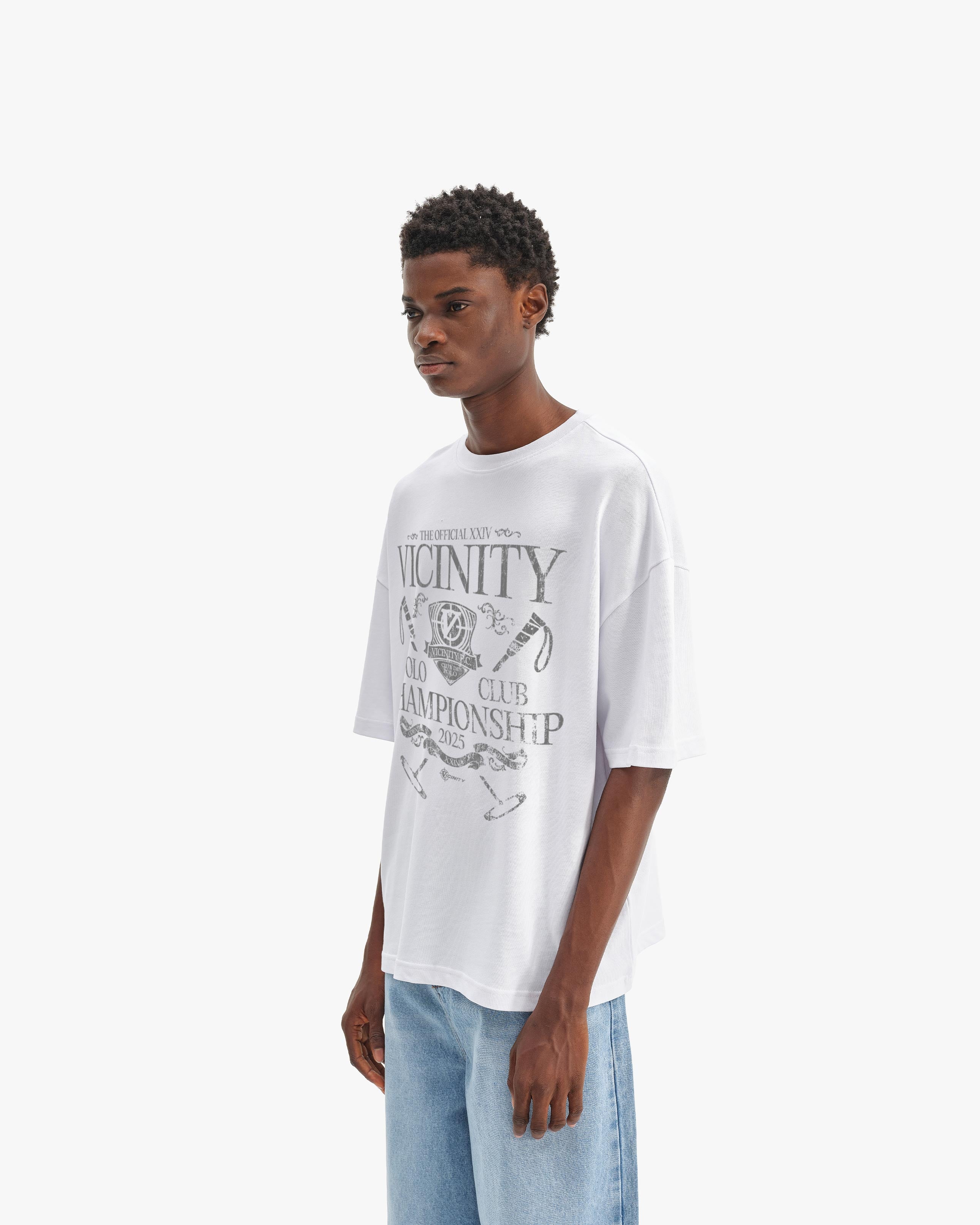 POLO CLUB TEE WHITE