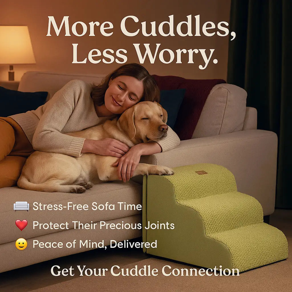 Orthopedic Dog Stairs for Joint Relief