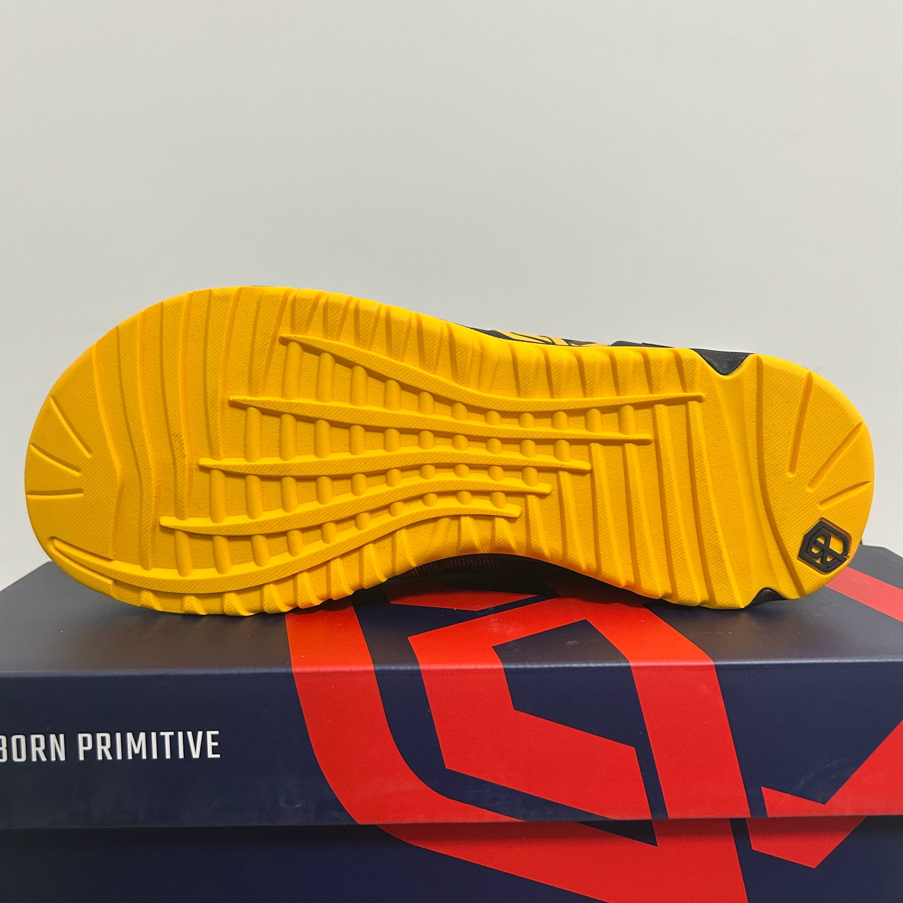 B. P Savage Camo Wide Fit Training Shoes