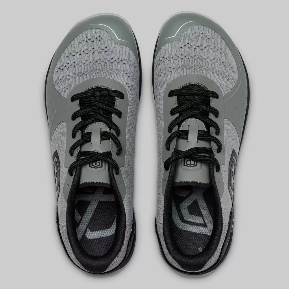 B. P Savage Storm Grey Black Wide Fit Cross Training Shoes