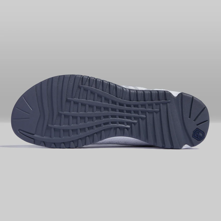 B. P White Grey Wide Fit Barefoot Training Shoes