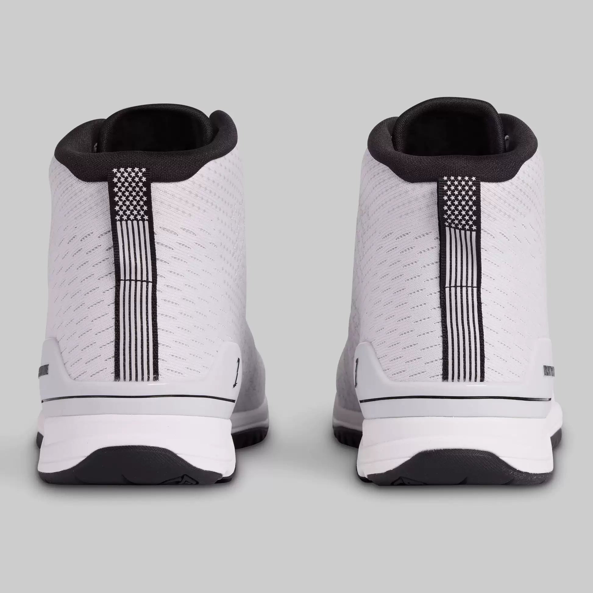 Savage 1 High Top White Black Lightweight Cross Trainer