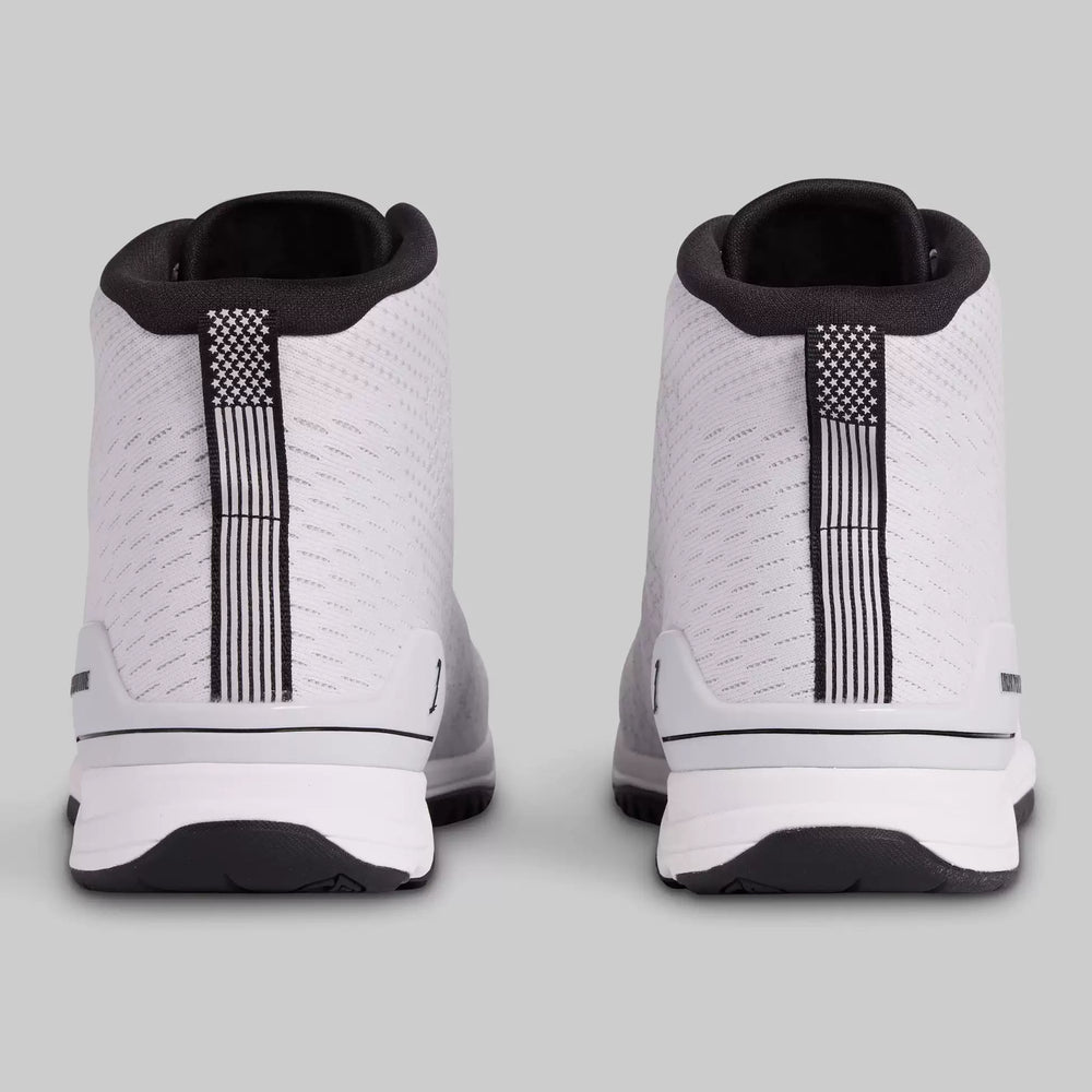 Savage 1 High Top White Black Lightweight Cross Trainer
