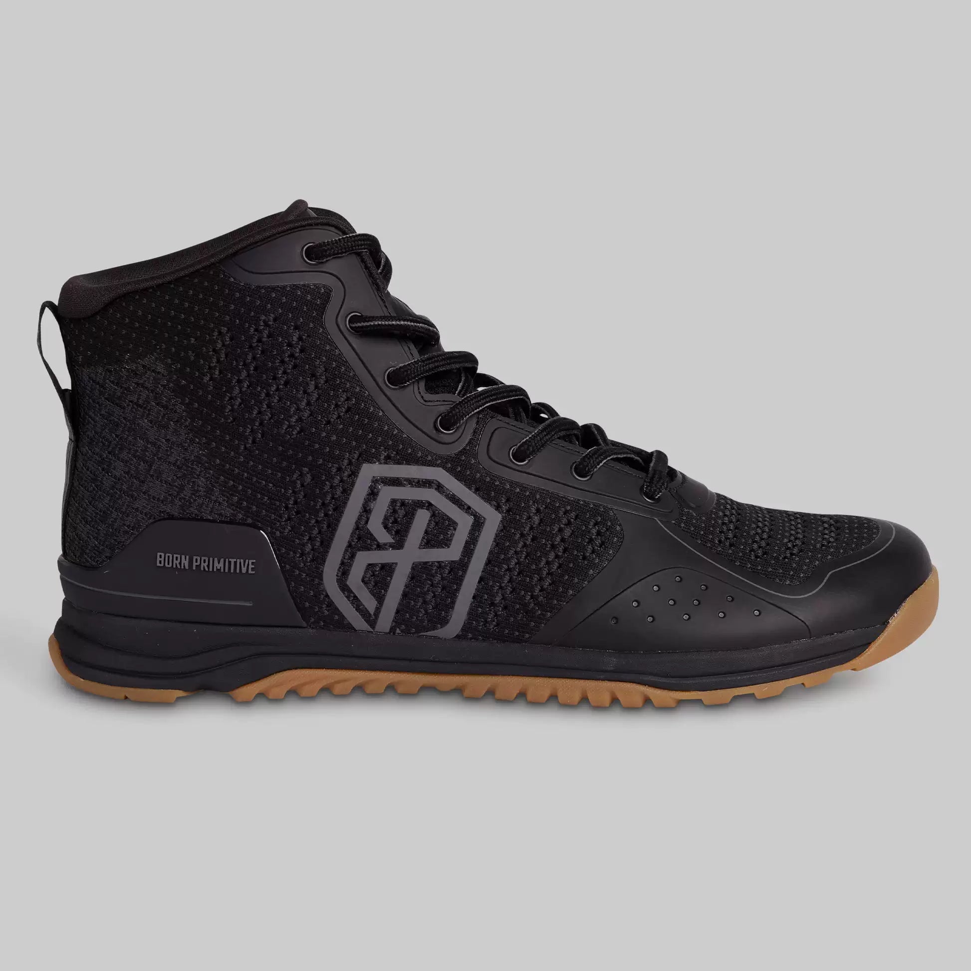 Savage 1 High Top Black Gum Barefoot Cross Training Shoes