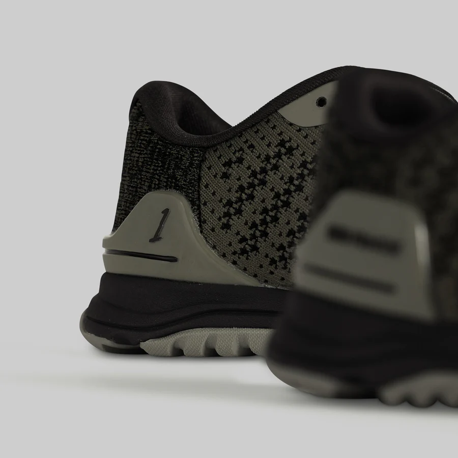 B. P Savage Army Green Training Shoes