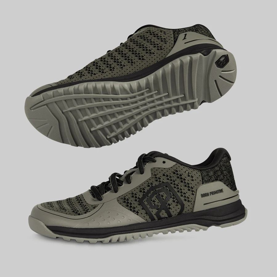 B. P Savage Army Green Training Shoes