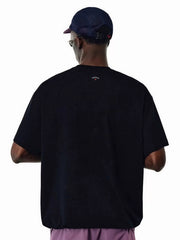 NOAH MARS niche trendy brand with a small cross on the back, American casual, simple, antibacterial, cotton short sleeved T-shirt for men