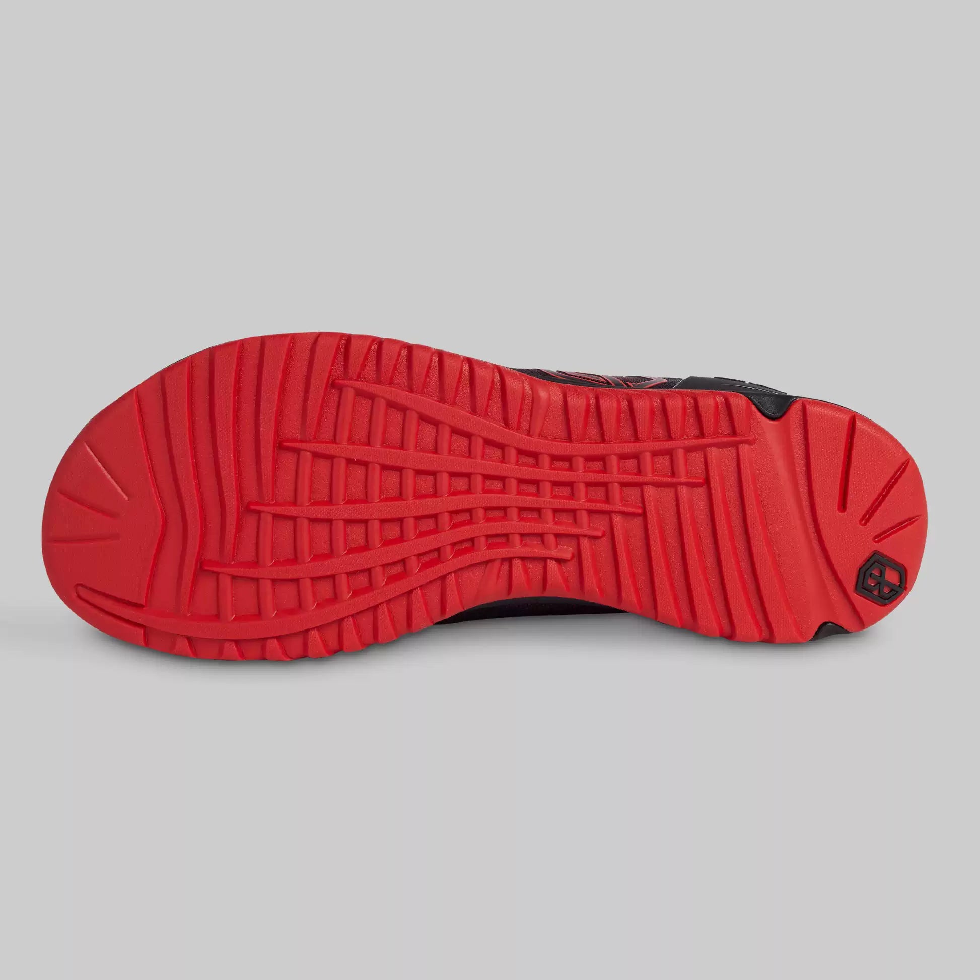 B. P Savage Red Camo Wide Fit Cross Training Shoes