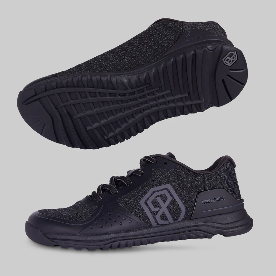 B. P All Black Wide Fit Barefoot Training Shoes