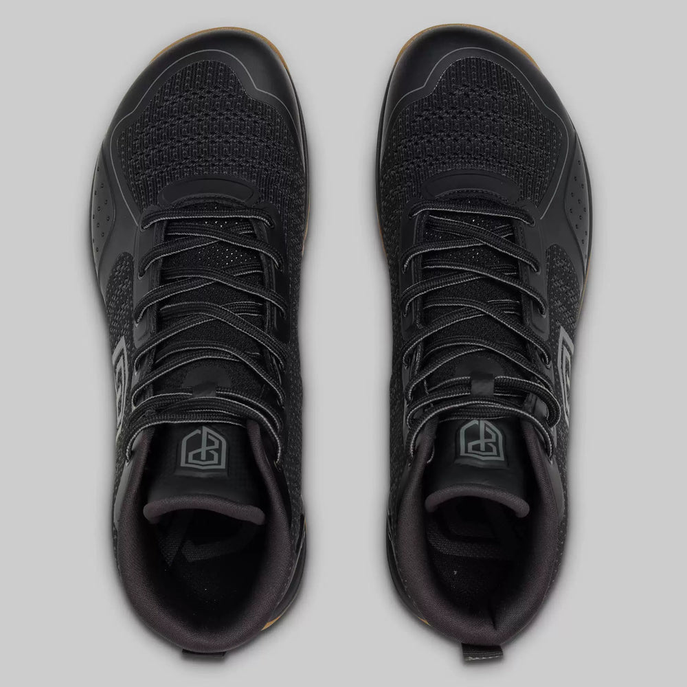 Savage 1 High Top Black Gum Barefoot Cross Training Shoes