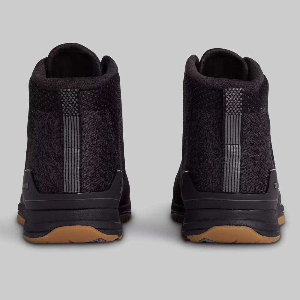Savage 1 High Top Black Gum Barefoot Cross Training Shoes