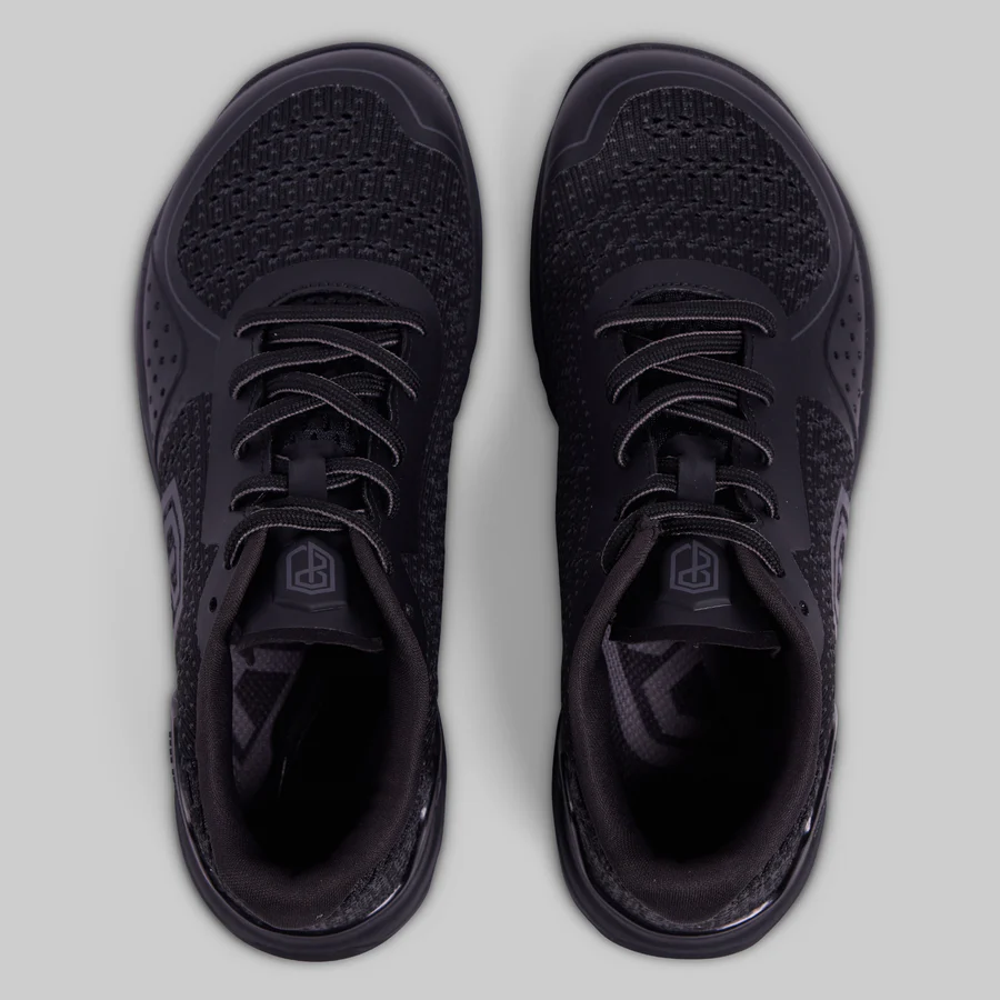 B. P All Black Wide Fit Barefoot Training Shoes