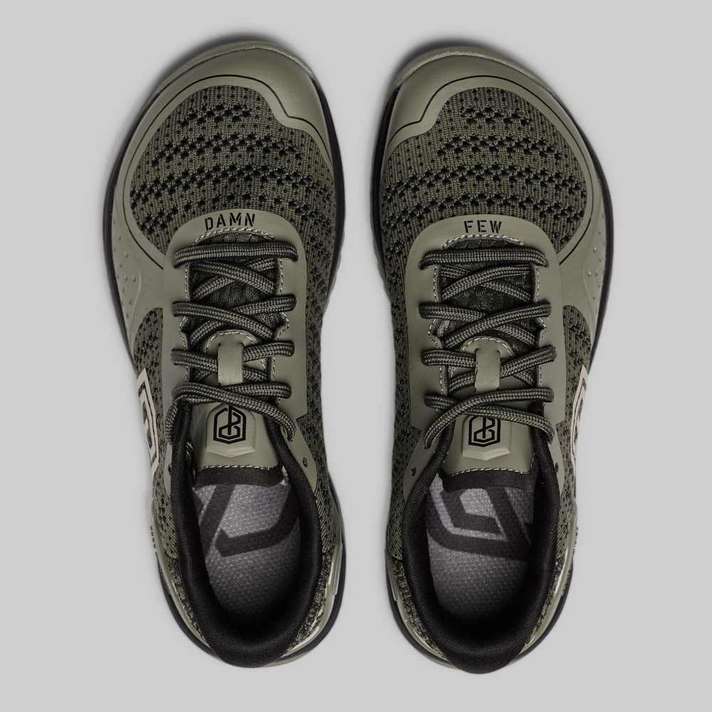 B. P Dark Green Wide Fit Barefoot Training Shoes