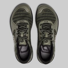 B. P Dark Green Wide Fit Barefoot Training Shoes